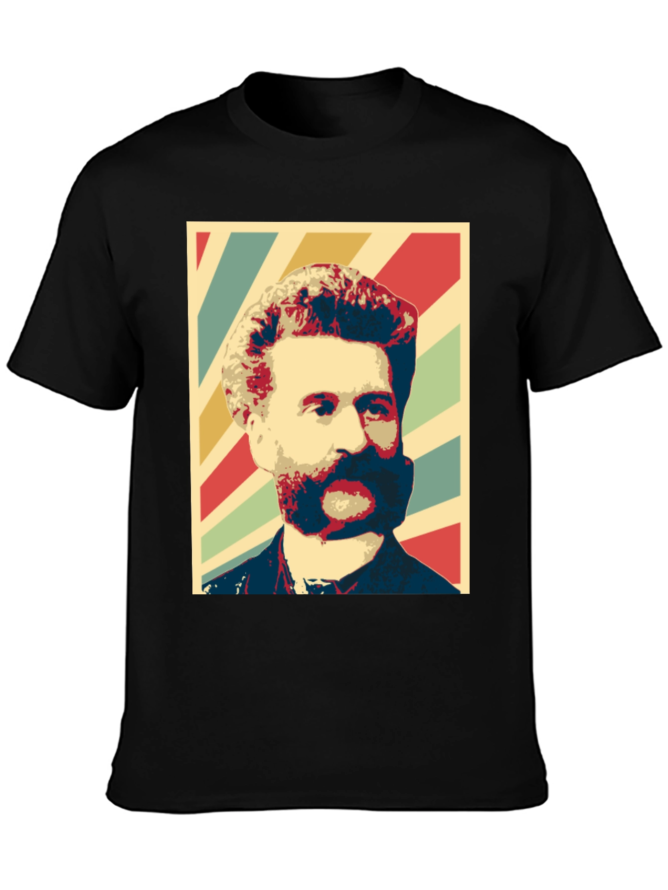 Retro Man Portrait Graphic T-Shirt
