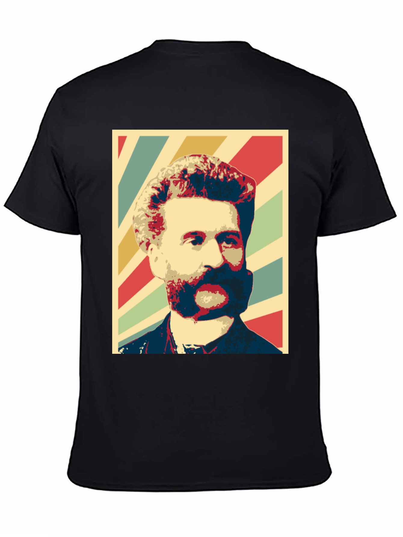 Retro Man Portrait Graphic T-Shirt