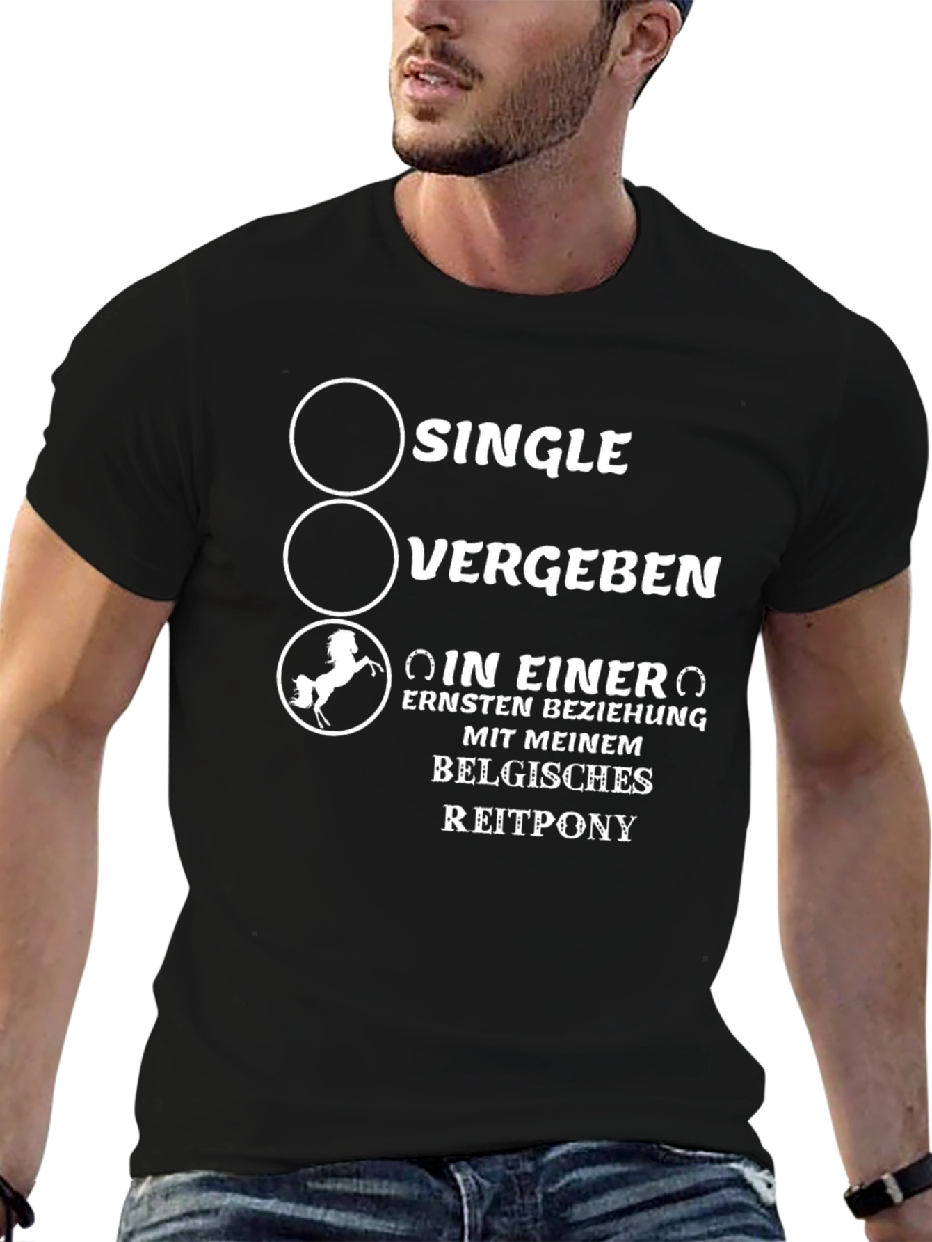 Belgian Pony T-Shirt - Single Taken Pony Love Tee