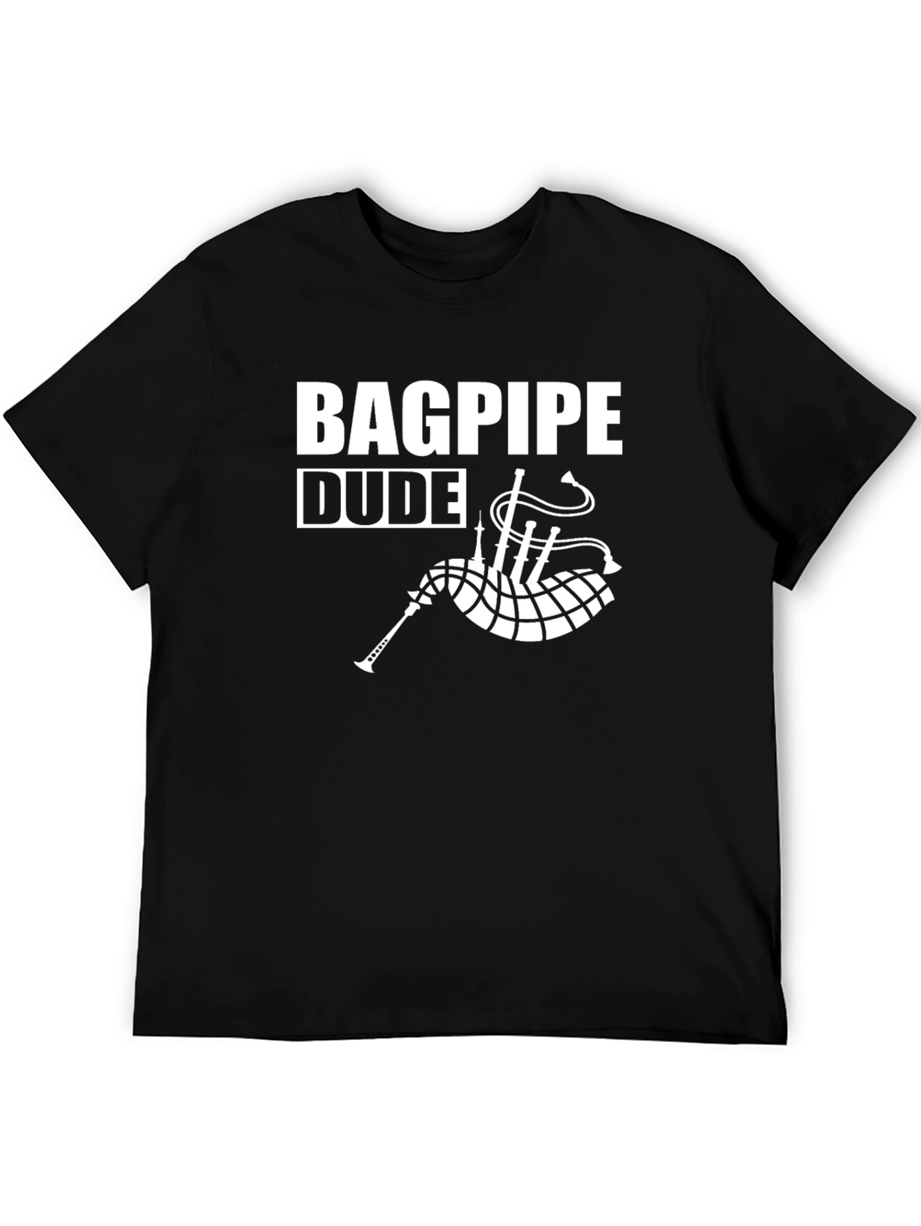 Bagpipe Dude Graphic T-Shirt