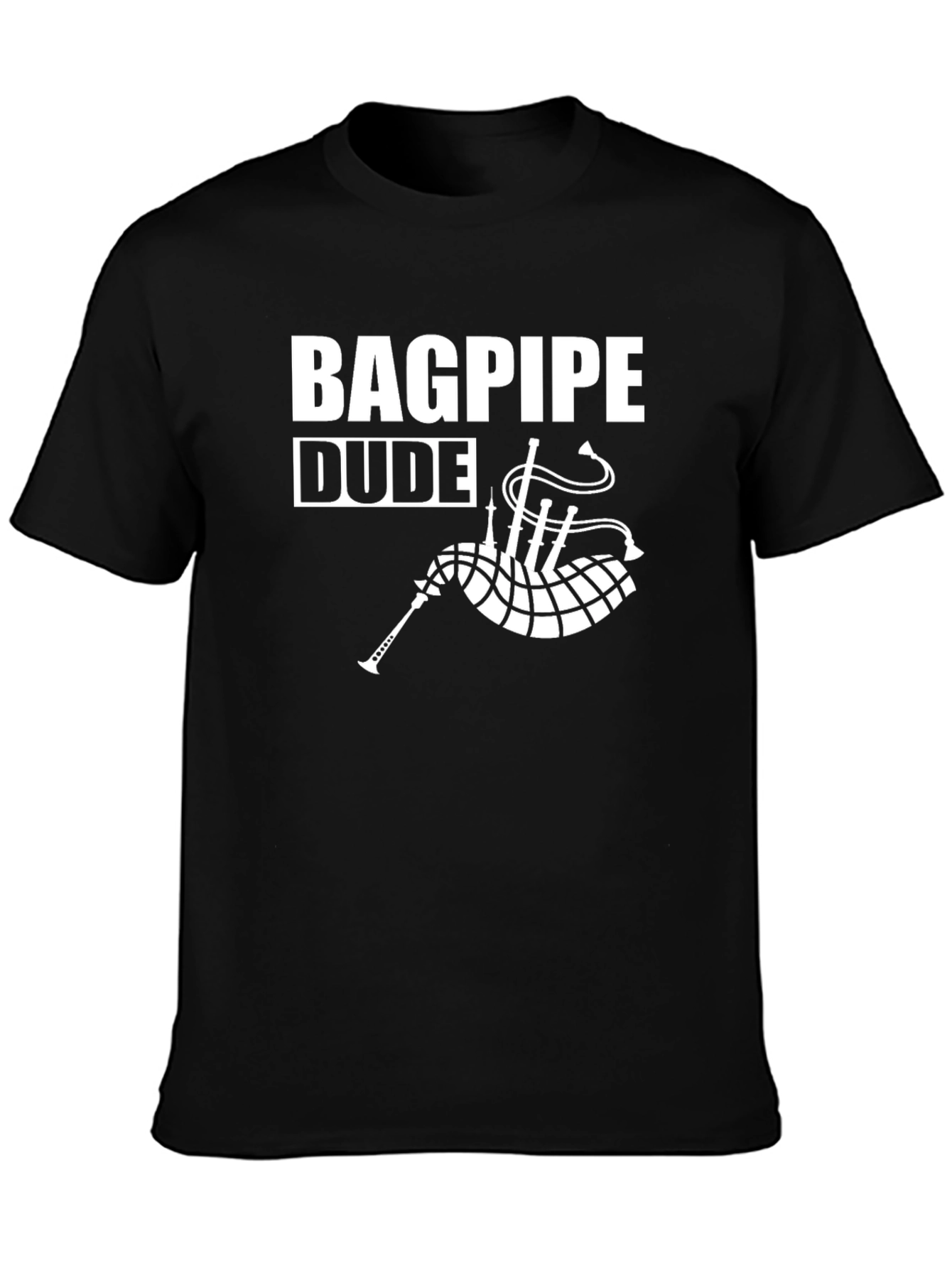 Bagpipe Dude Graphic T-Shirt