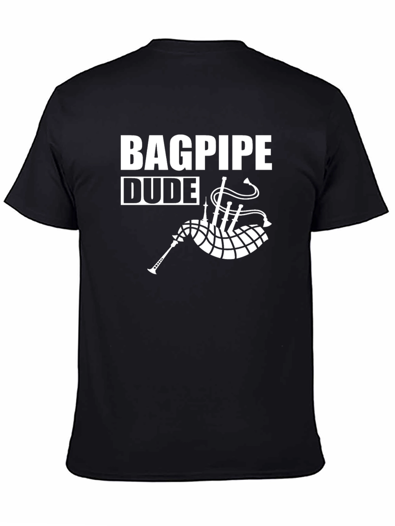 Bagpipe Dude Graphic T-Shirt