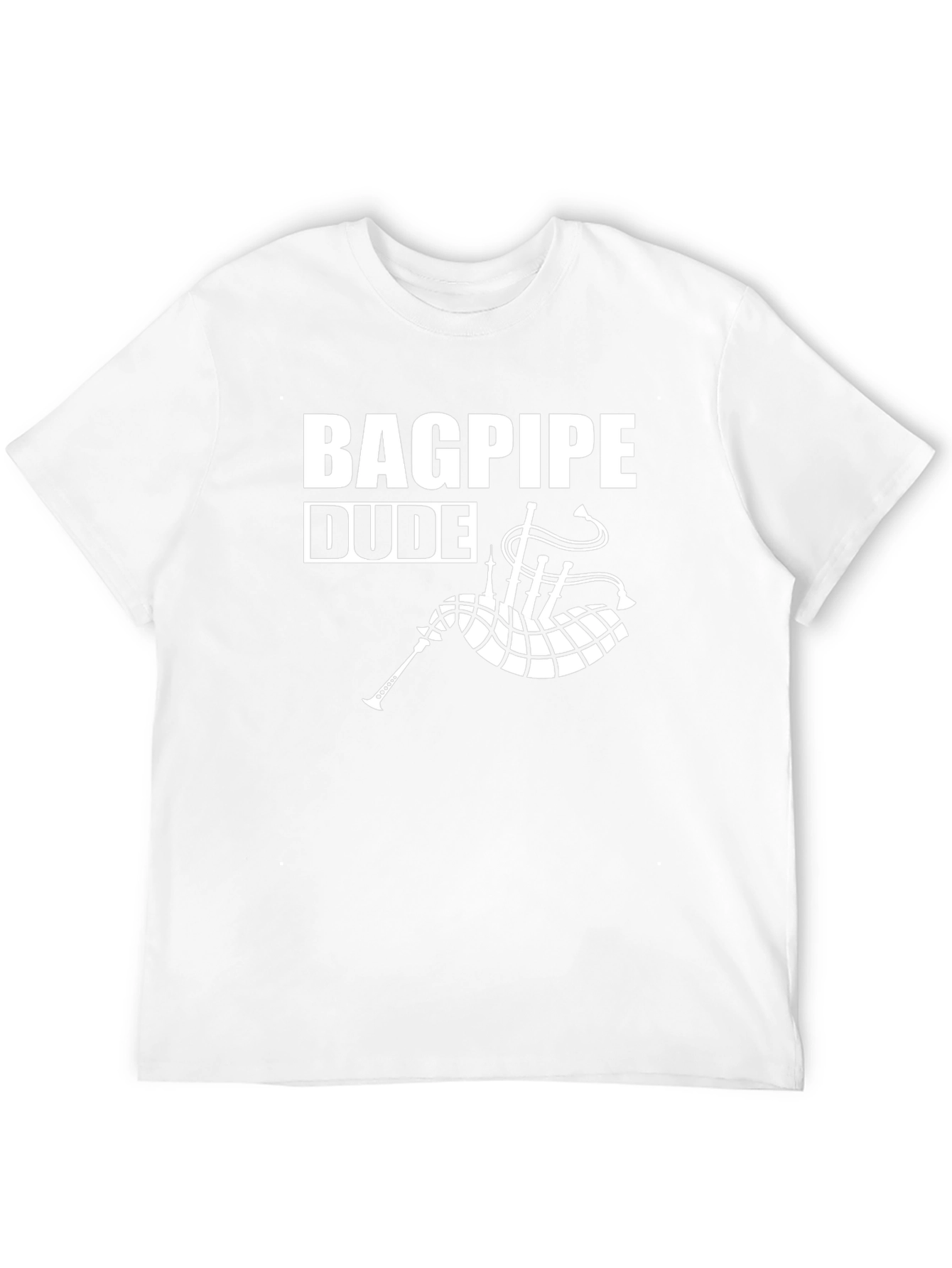 Bagpipe Dude Graphic T-Shirt