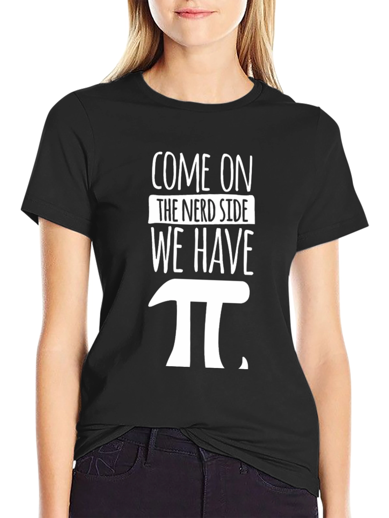 Come on the Nerd Side T-Shirt Pi Funny Math