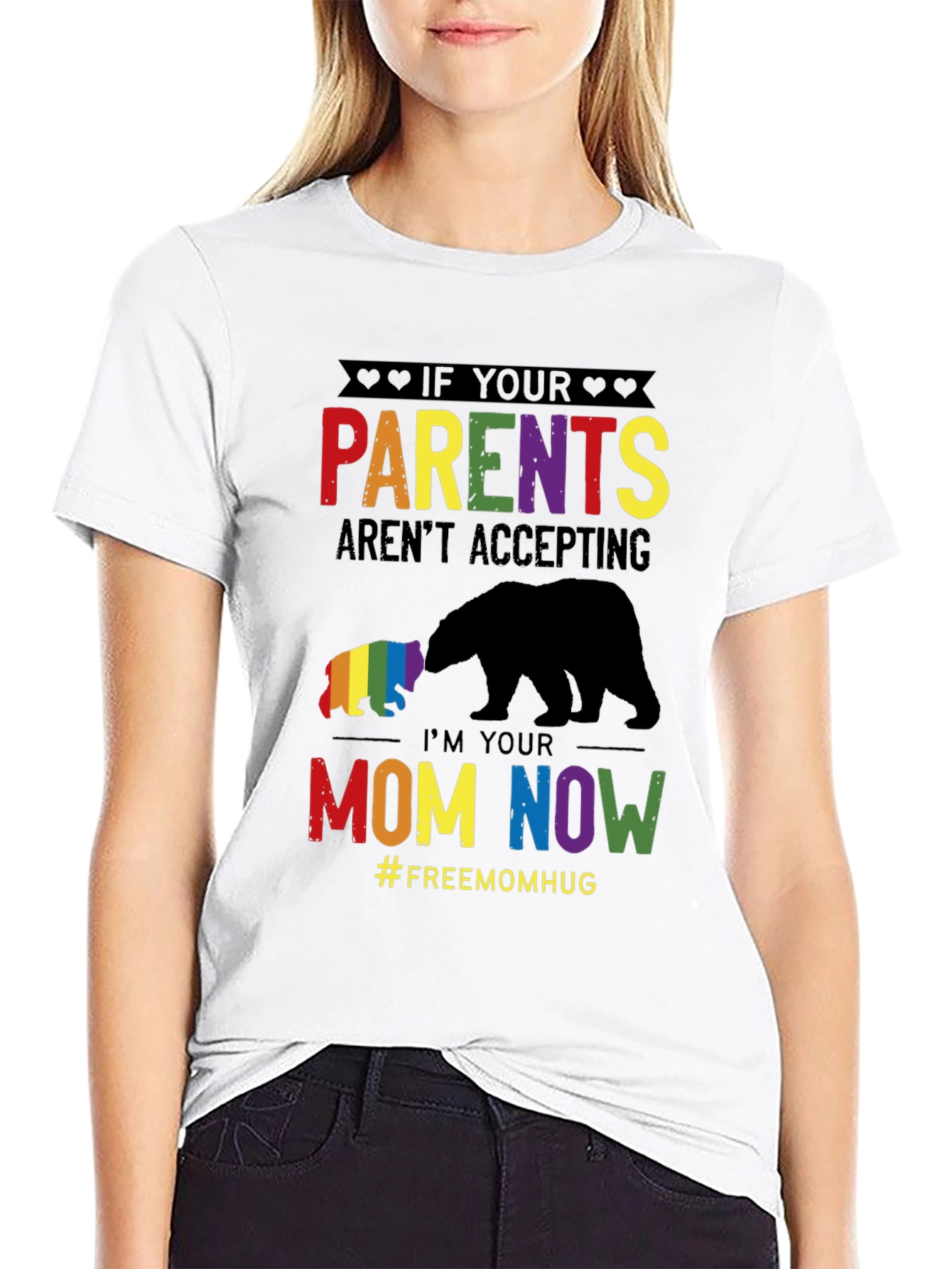 LGBTQ+ Im Your Mom Now Graphic T-Shirt