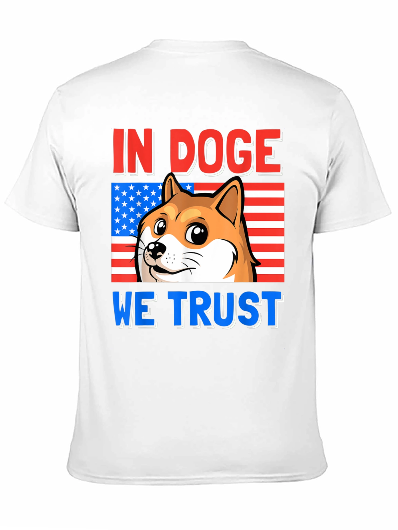 In Doge We Trust Black T-Shirt
