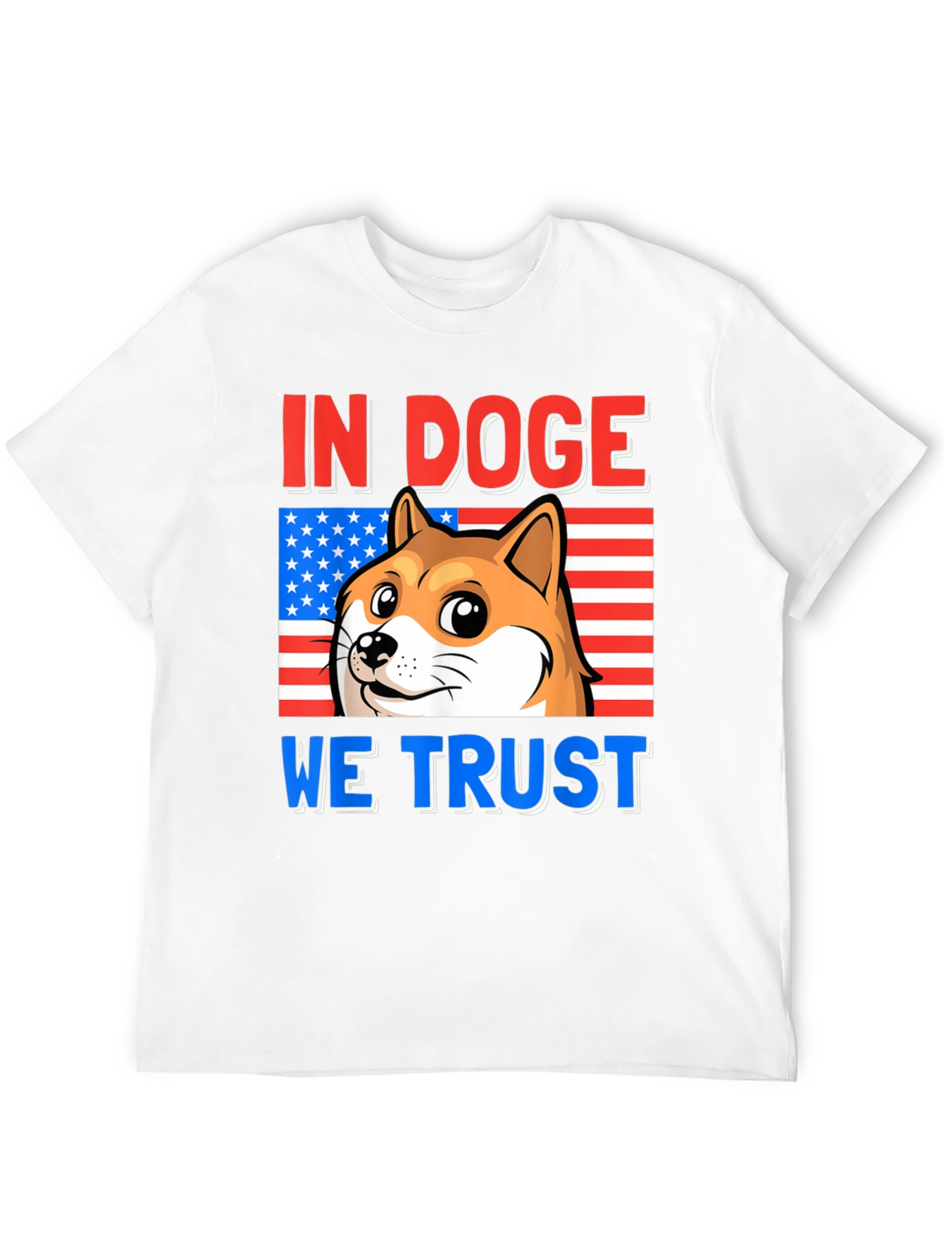 In Doge We Trust Black T-Shirt