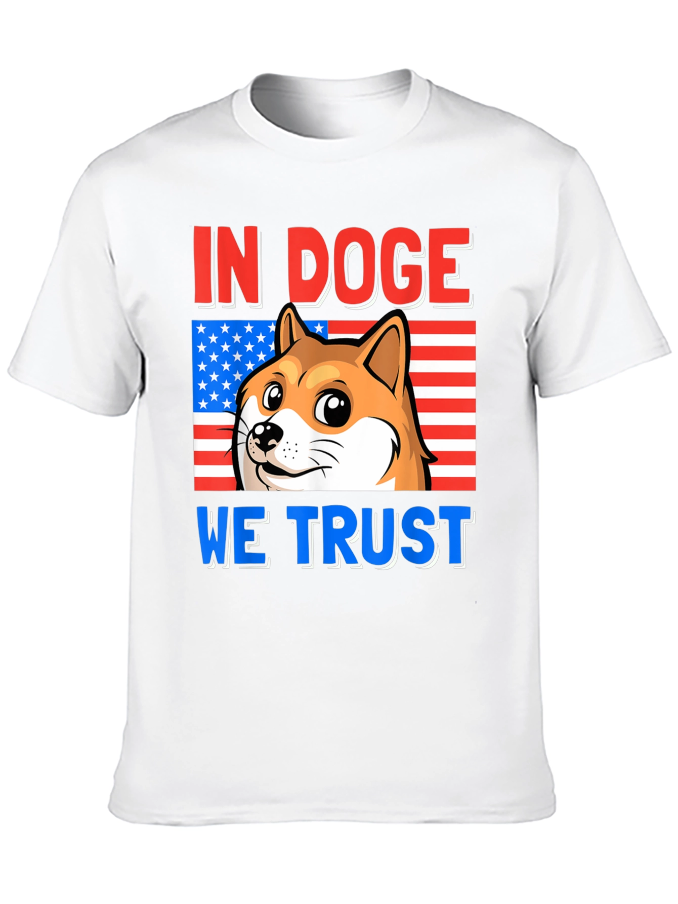 In Doge We Trust Black T-Shirt