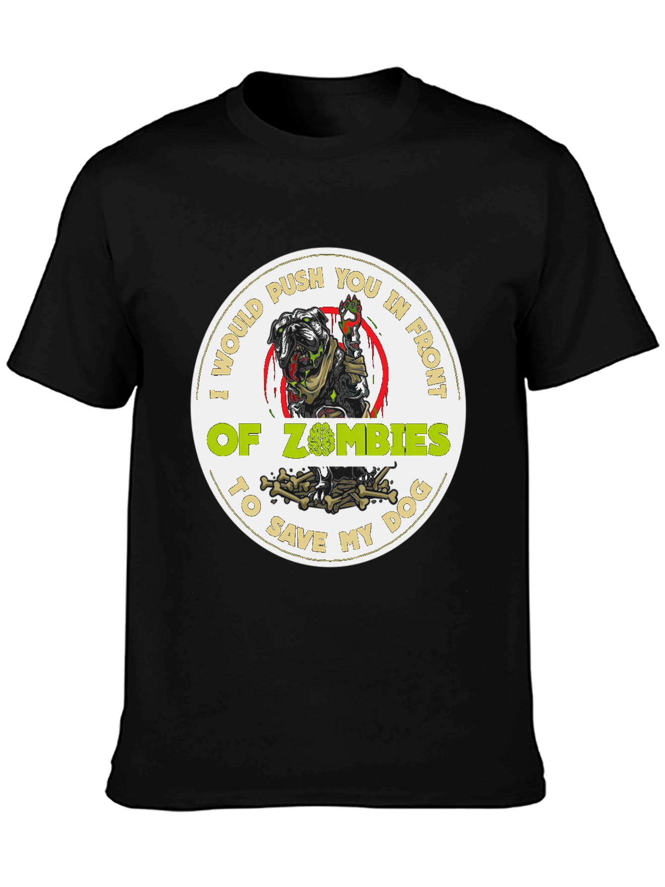 Zombie Dog Lover T-Shirt