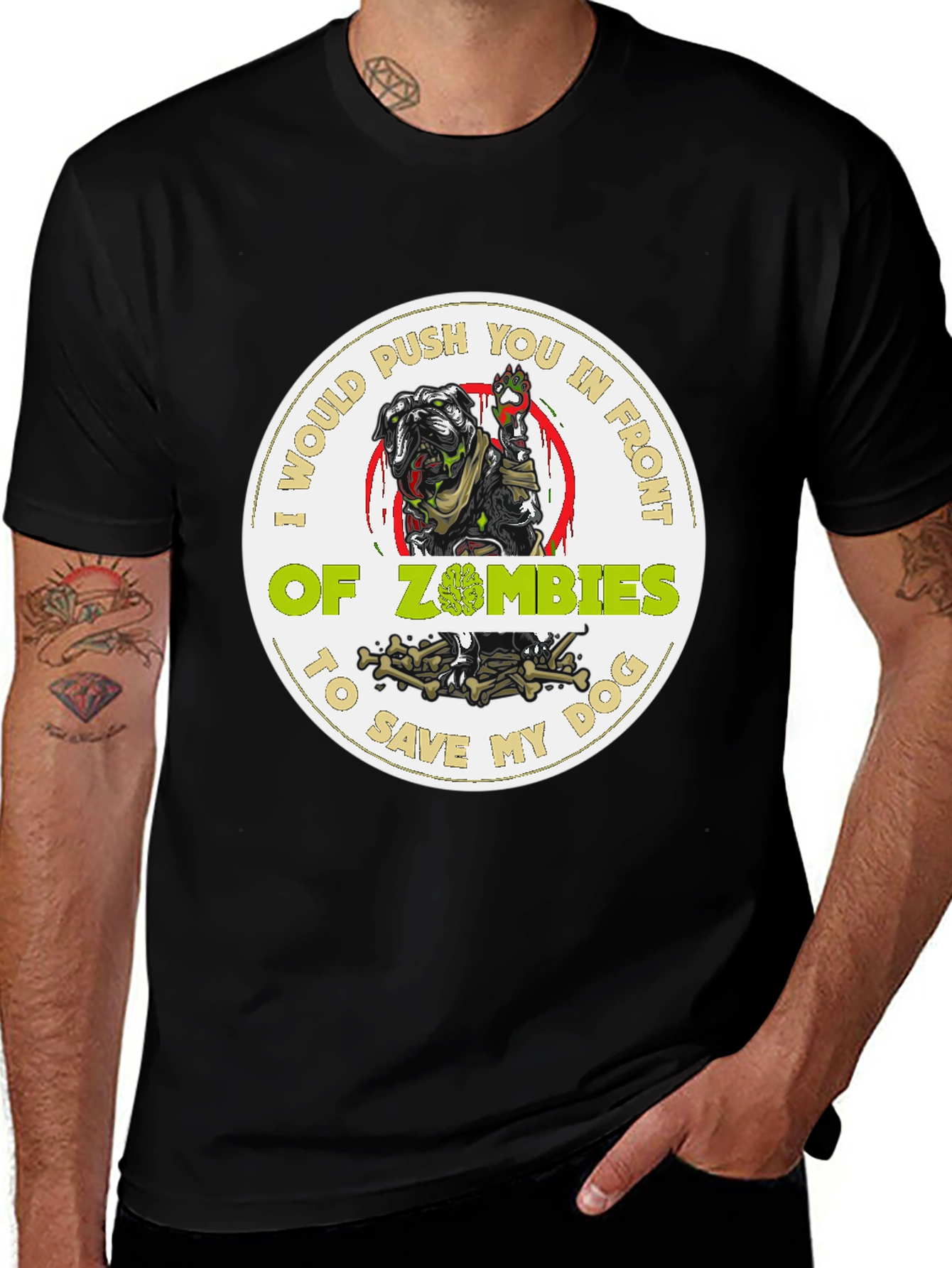 Zombie Dog Lover T-Shirt