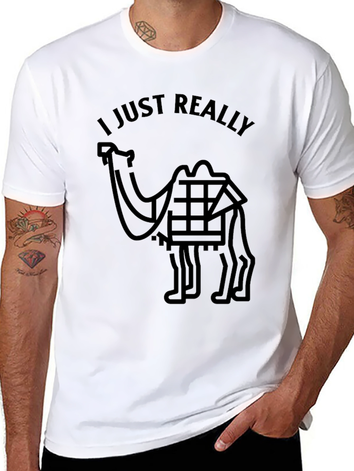 I Just Really Like Camels Graphic Tee