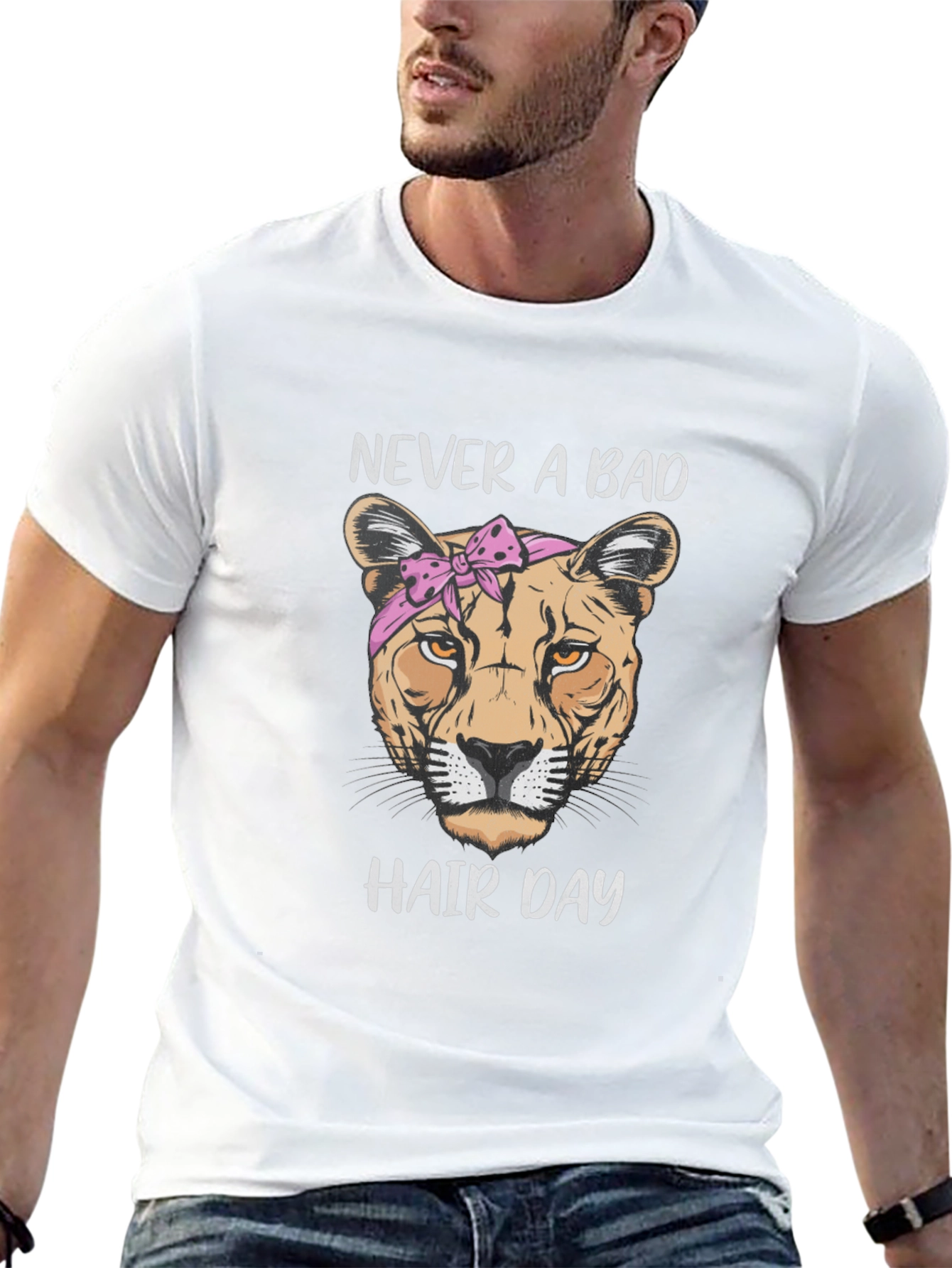 Never A Bad Hair Day Graphic Tee