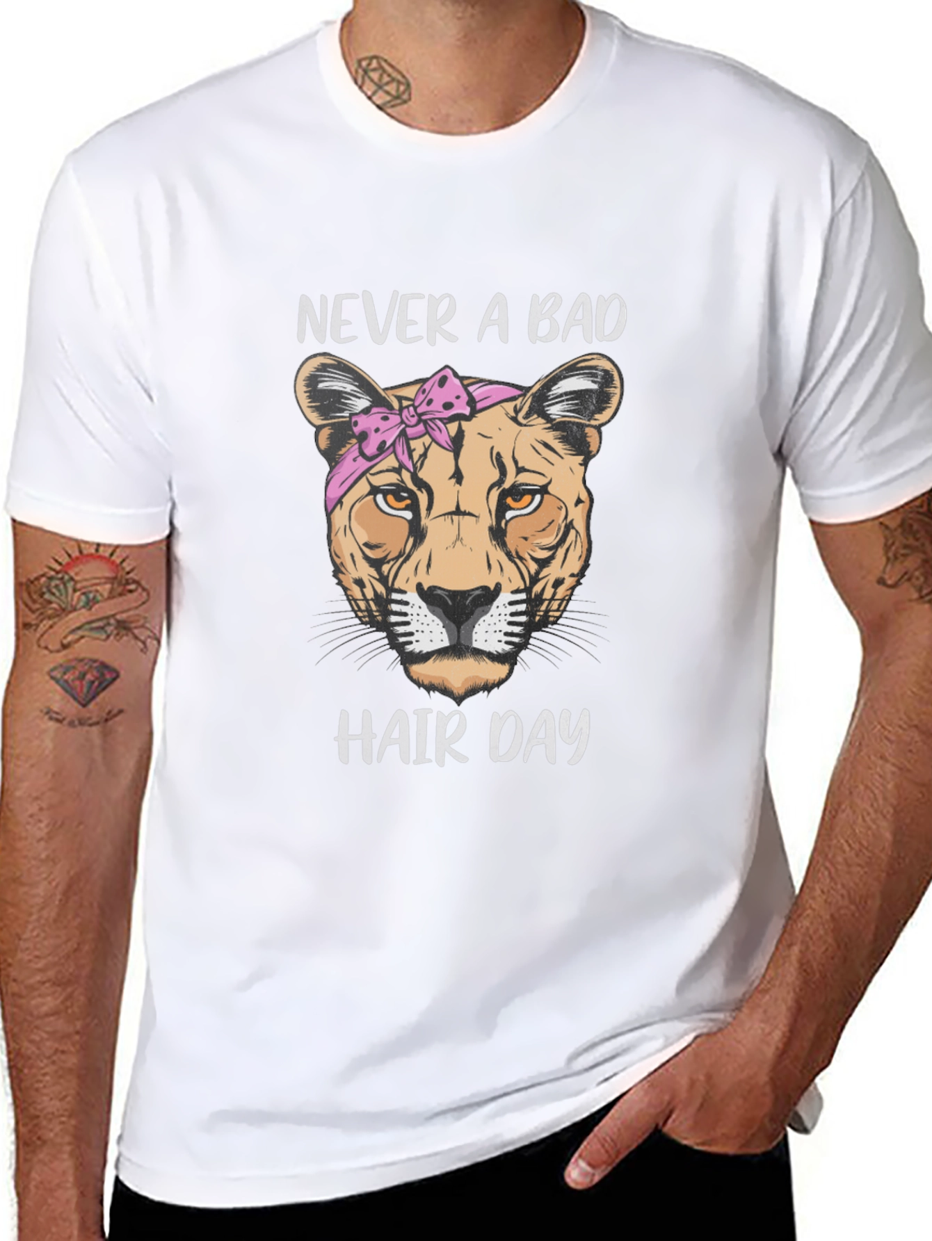 Never A Bad Hair Day Graphic Tee