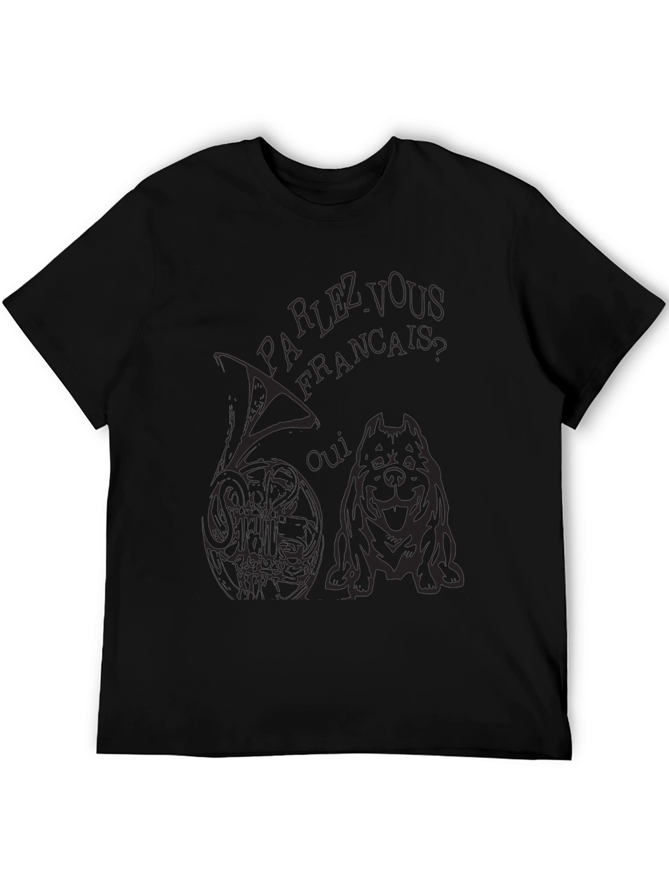 Parlez Vous Francais? Mens Graphic Tee