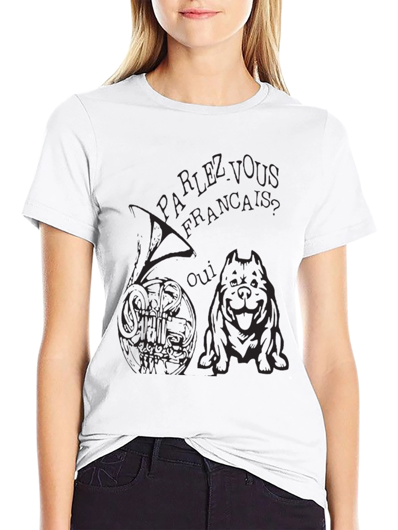 Parlez Vous Francais? Mens Graphic Tee