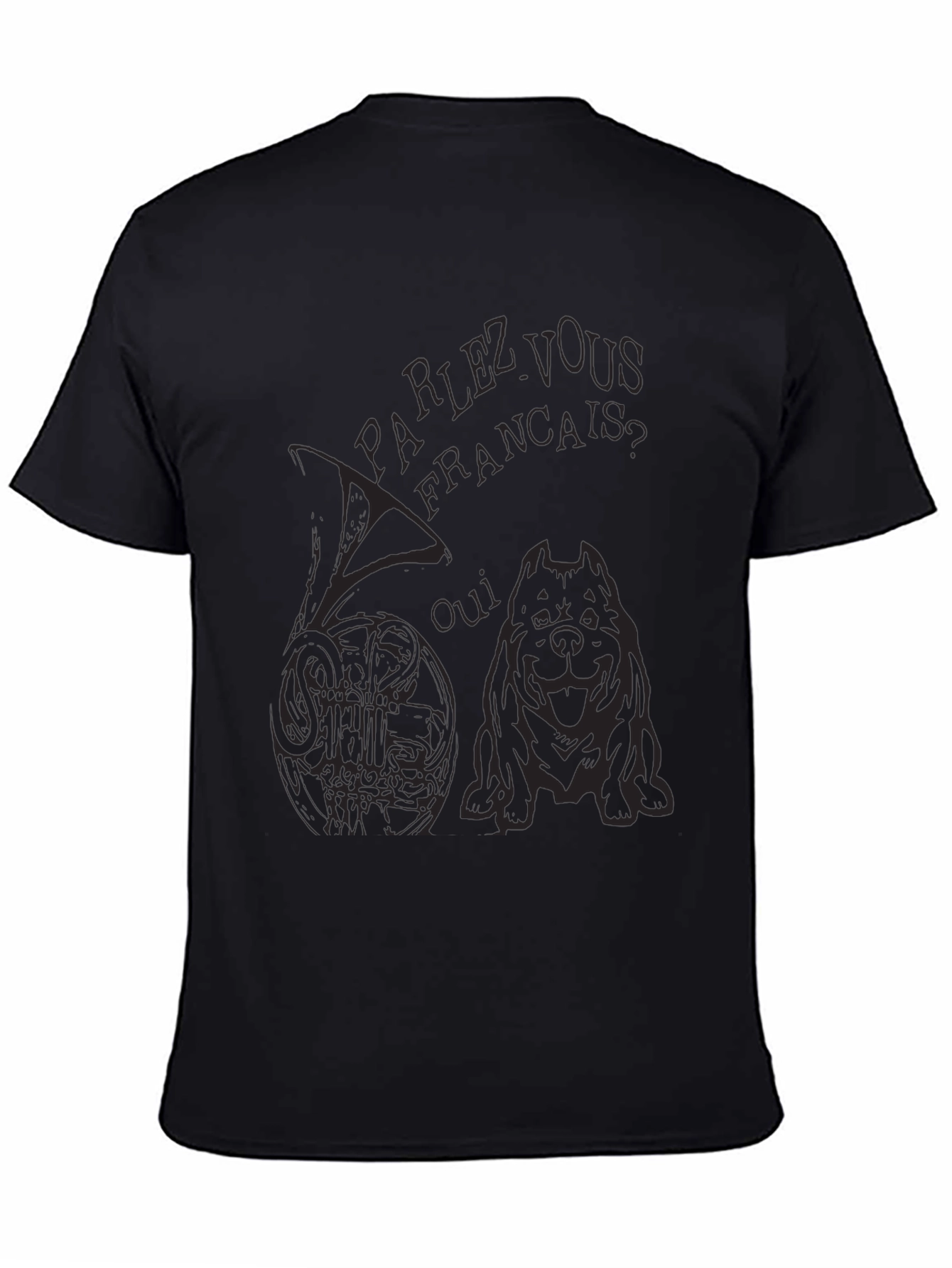Parlez Vous Francais? Mens Graphic Tee