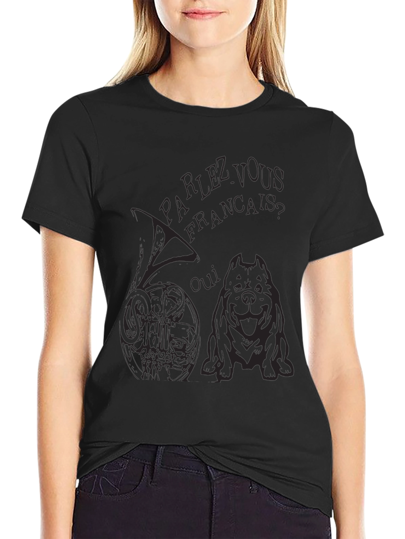 Parlez Vous Francais? Mens Graphic Tee