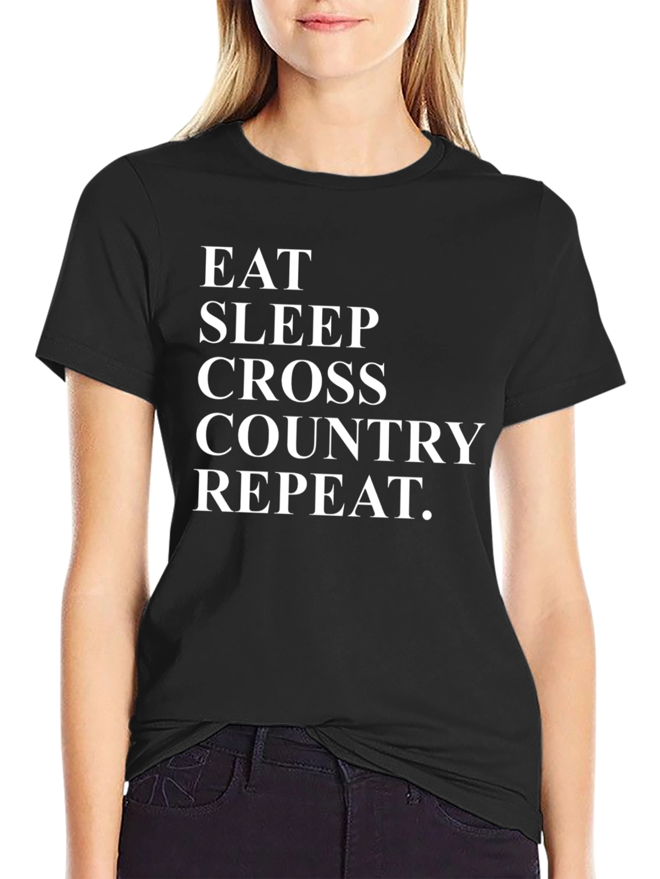 Eat Sleep Cross Country Repeat T-Shirt