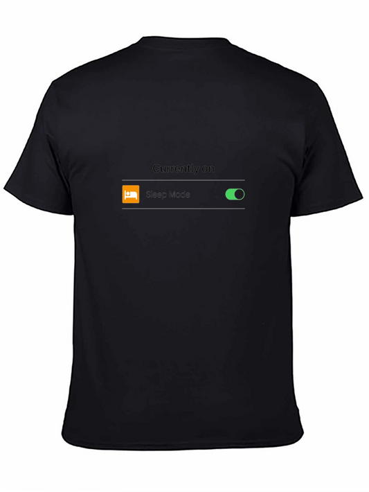 Sleep Mode On Graphic Tee - Relax in Style!