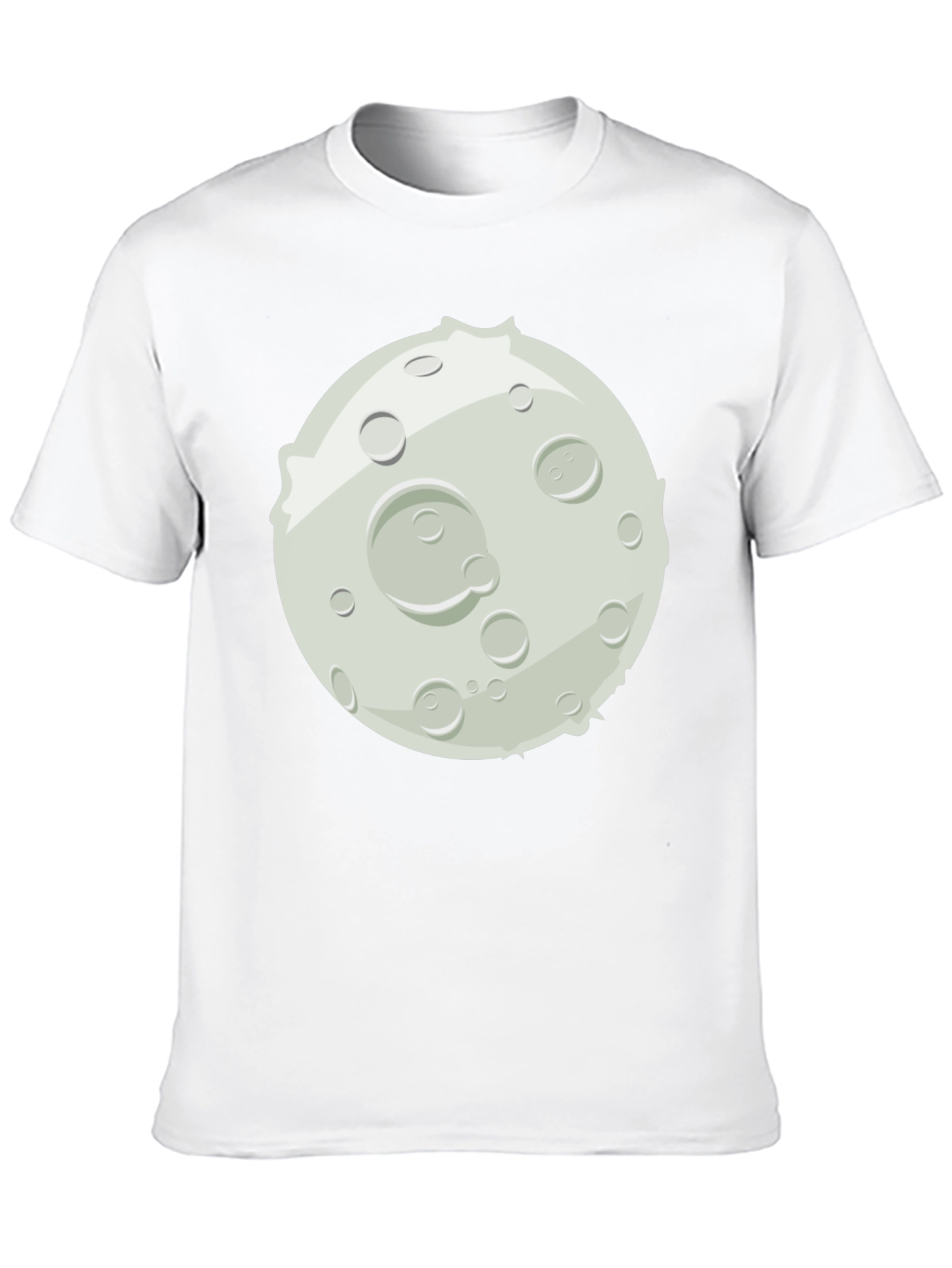 Moon Graphic Black T-Shirt