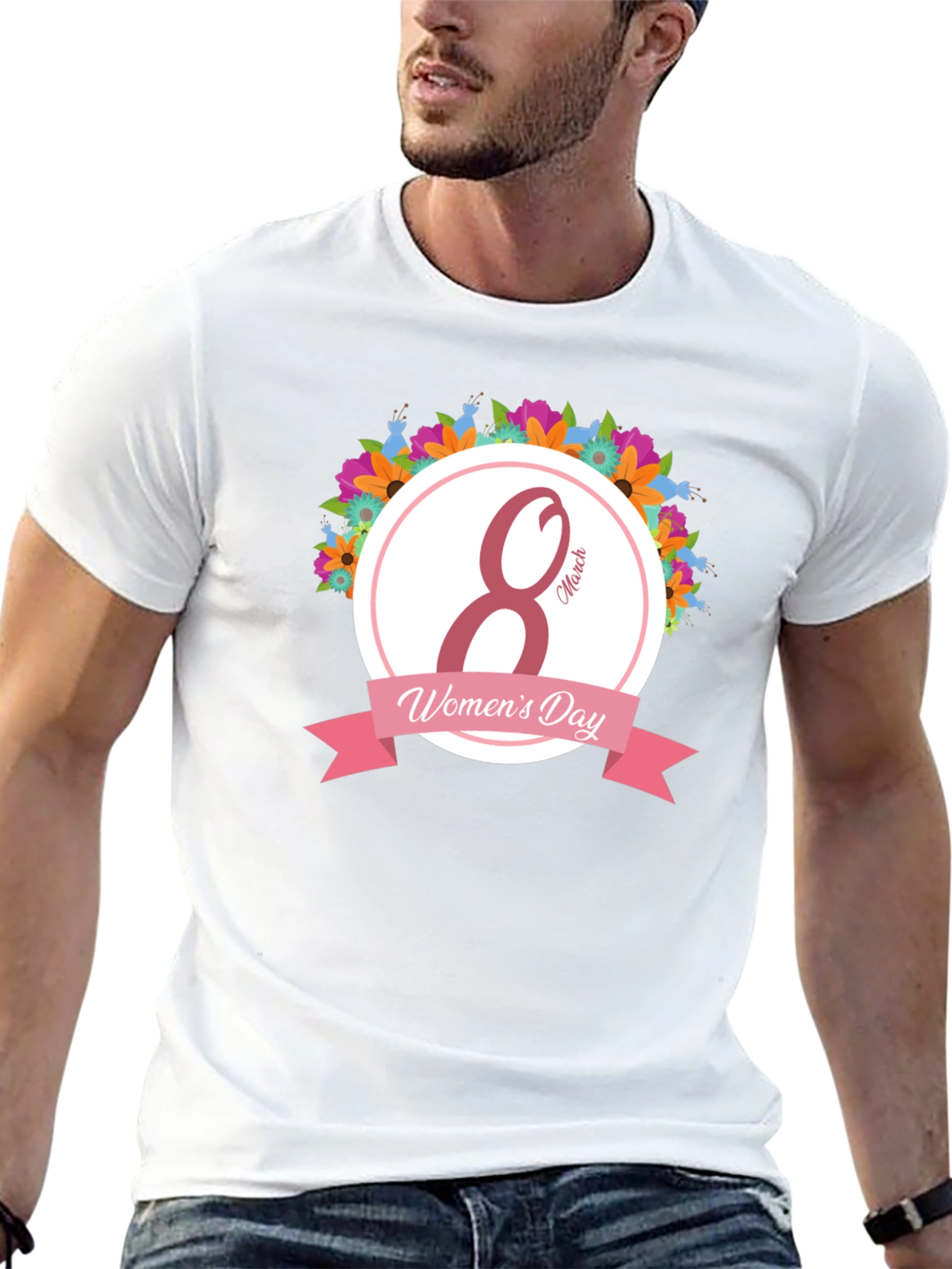 Womens Day Black T-Shirt
