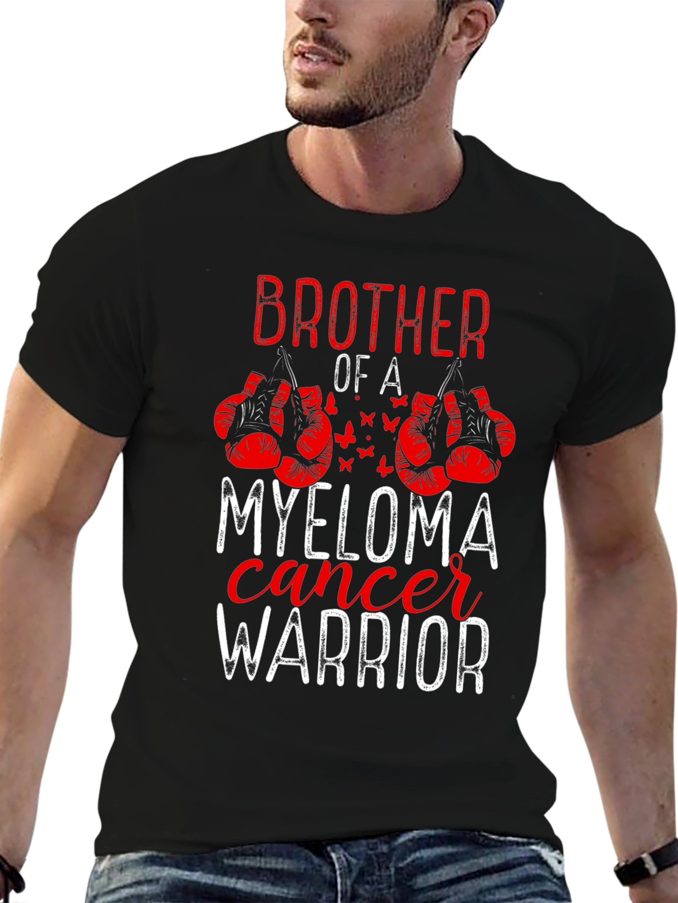 Brother of a Myeloma Cancer Warrior T-Shirt