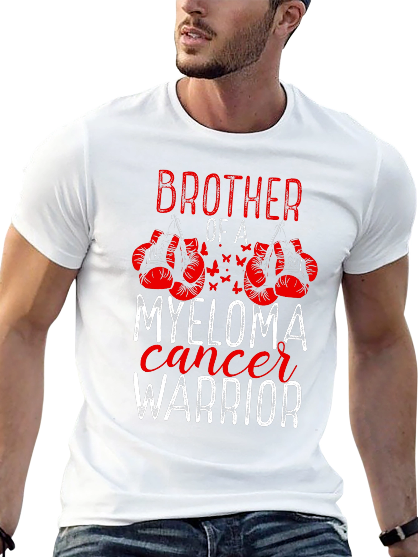 Brother of a Myeloma Cancer Warrior T-Shirt
