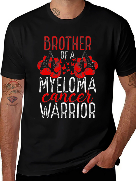 Brother of a Myeloma Cancer Warrior T-Shirt