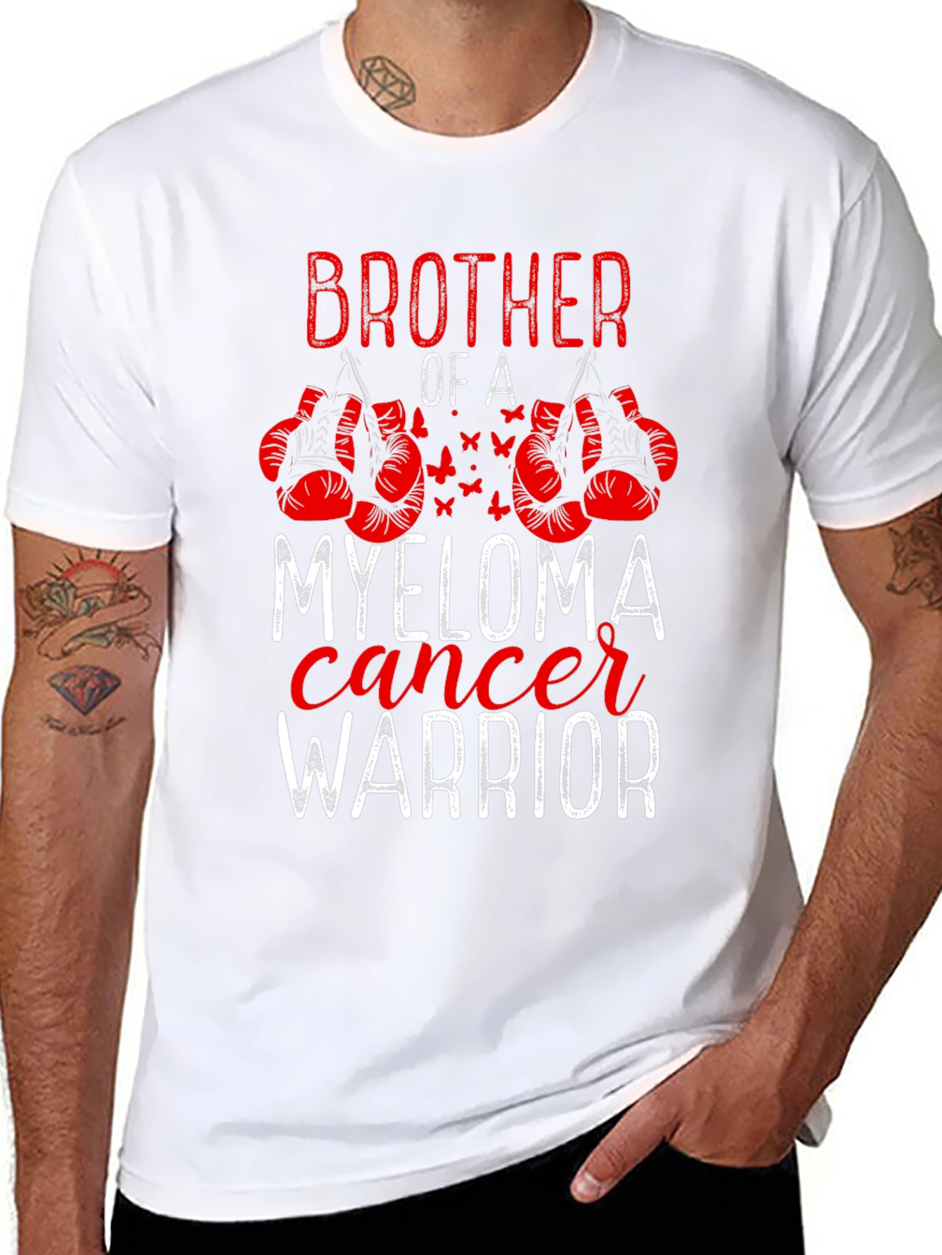 Brother of a Myeloma Cancer Warrior T-Shirt