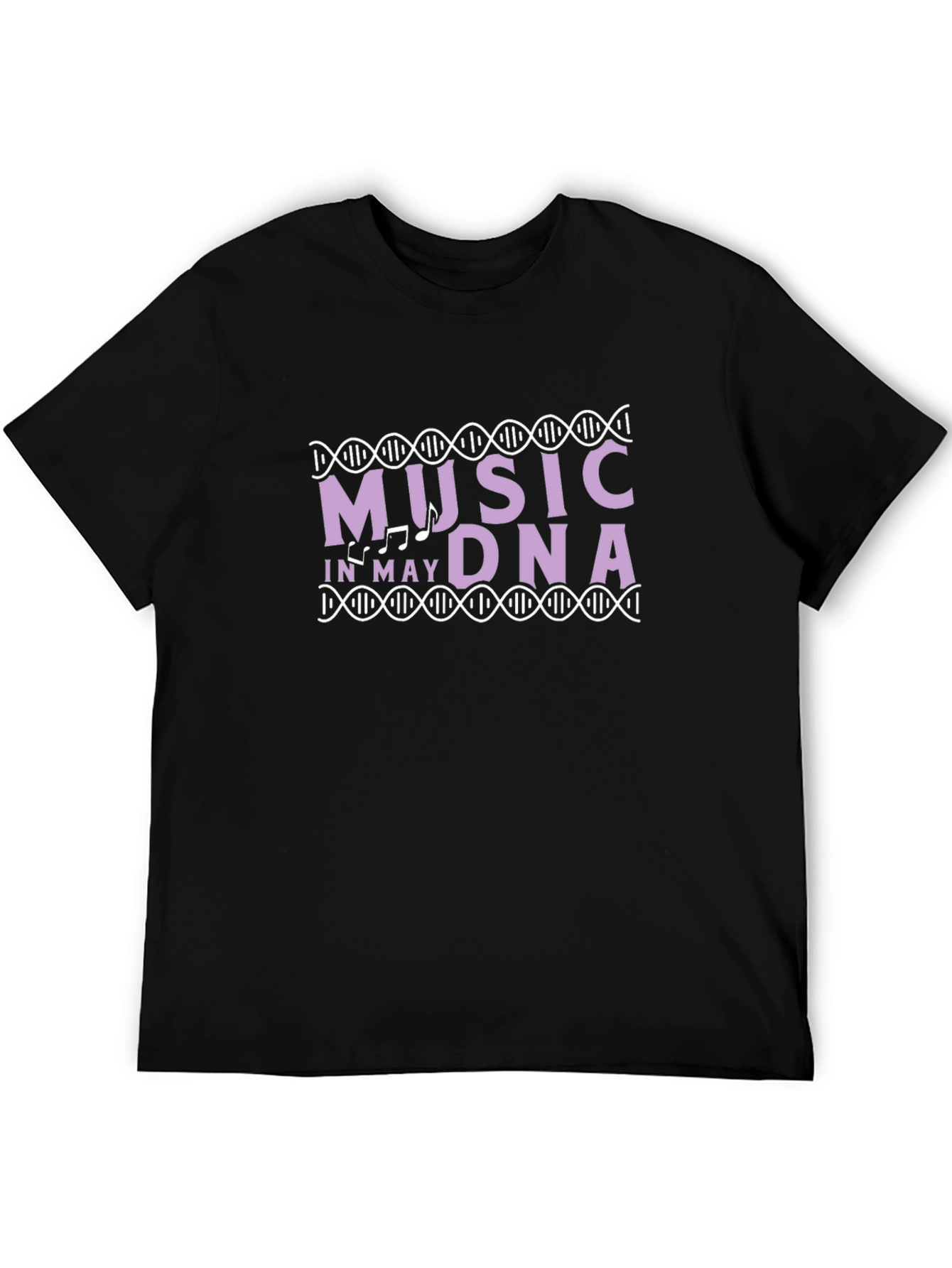 Music in my DNA Black T-Shirt