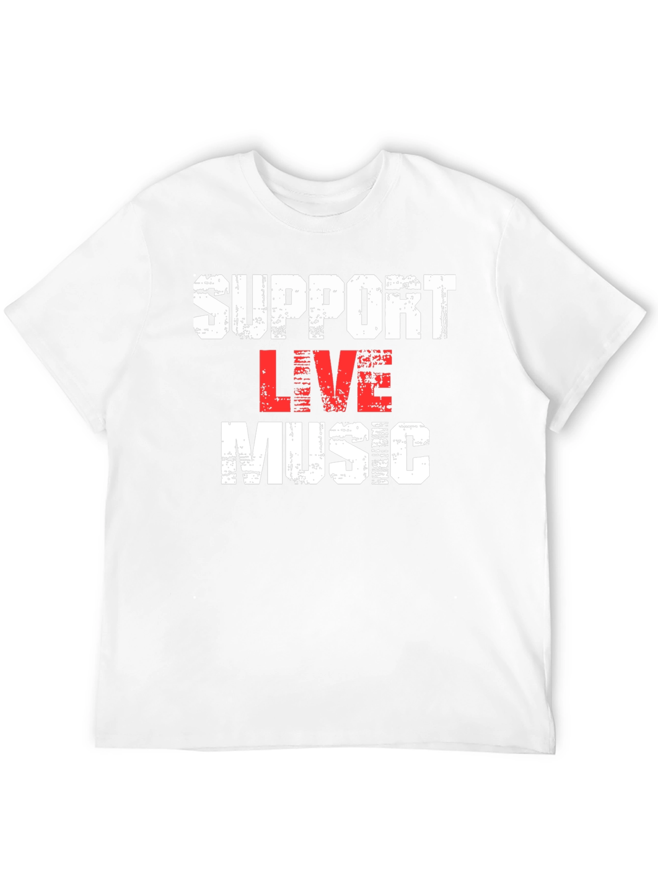 Support Live Music Graphic Tee