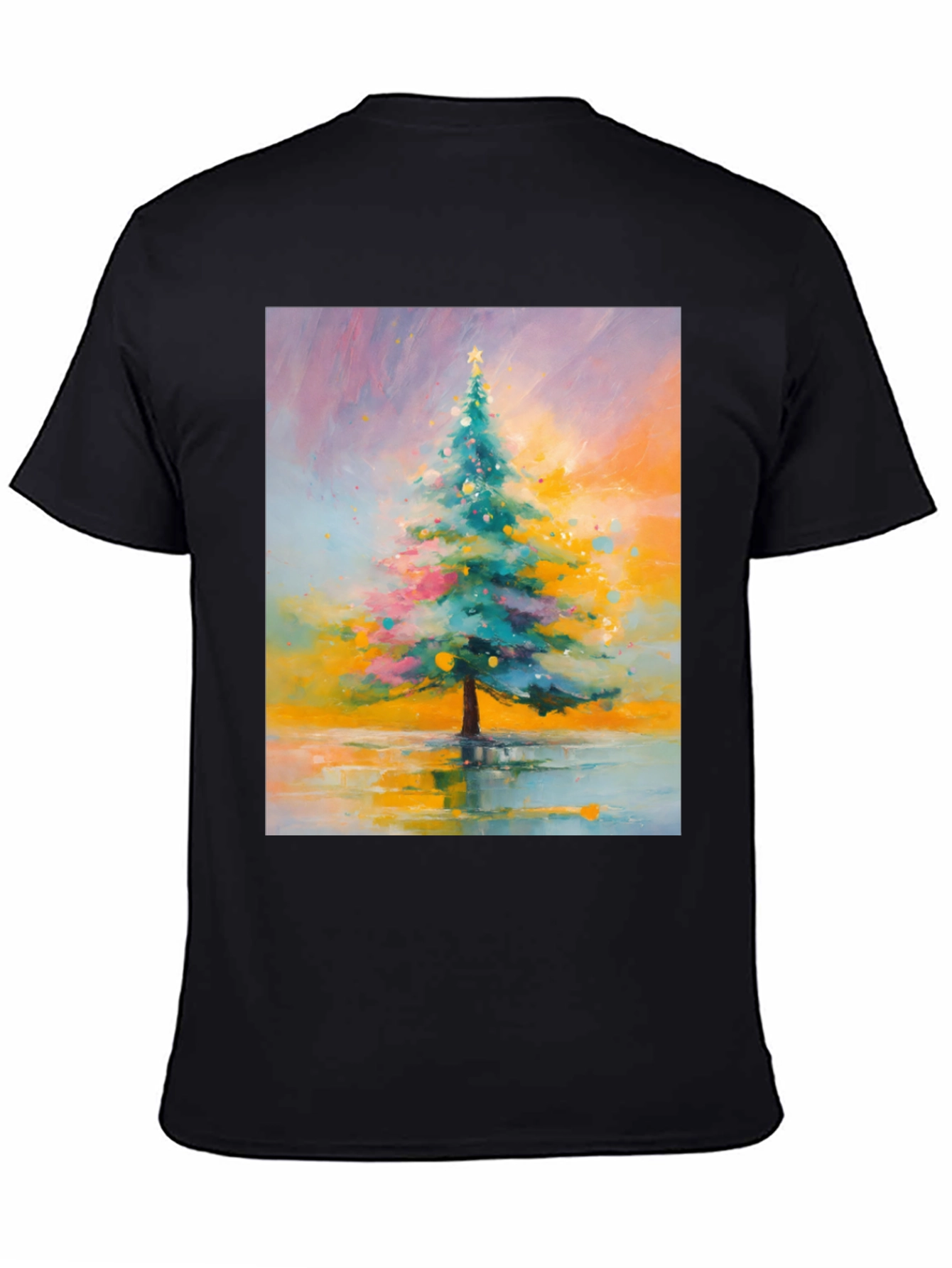Christmas Tree Art T-Shirt - Holiday Season Tee