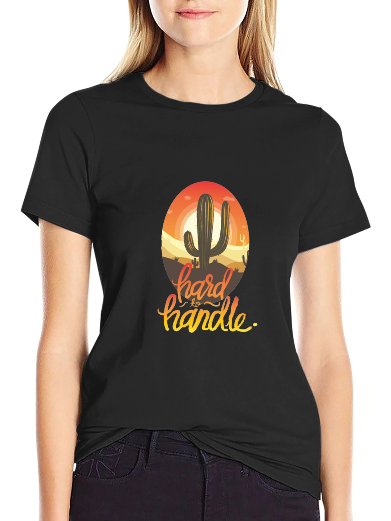 Hard to Handle Desert Cactus Graphic Tee