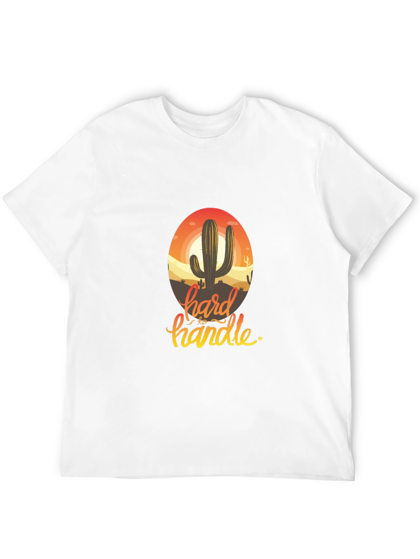 Hard to Handle Desert Cactus Graphic Tee