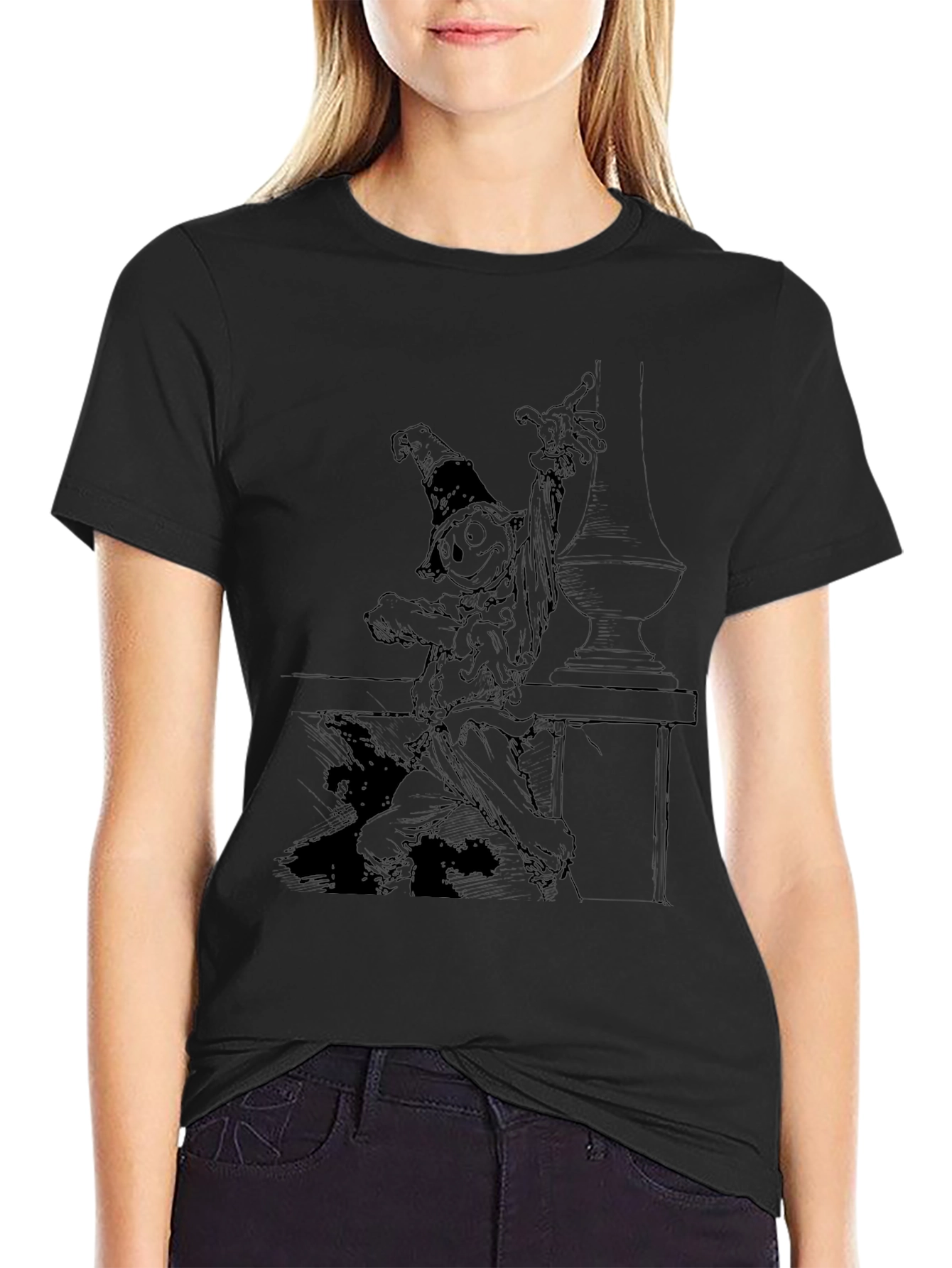 Wizard of Oz Scarecrow Graphic Tee