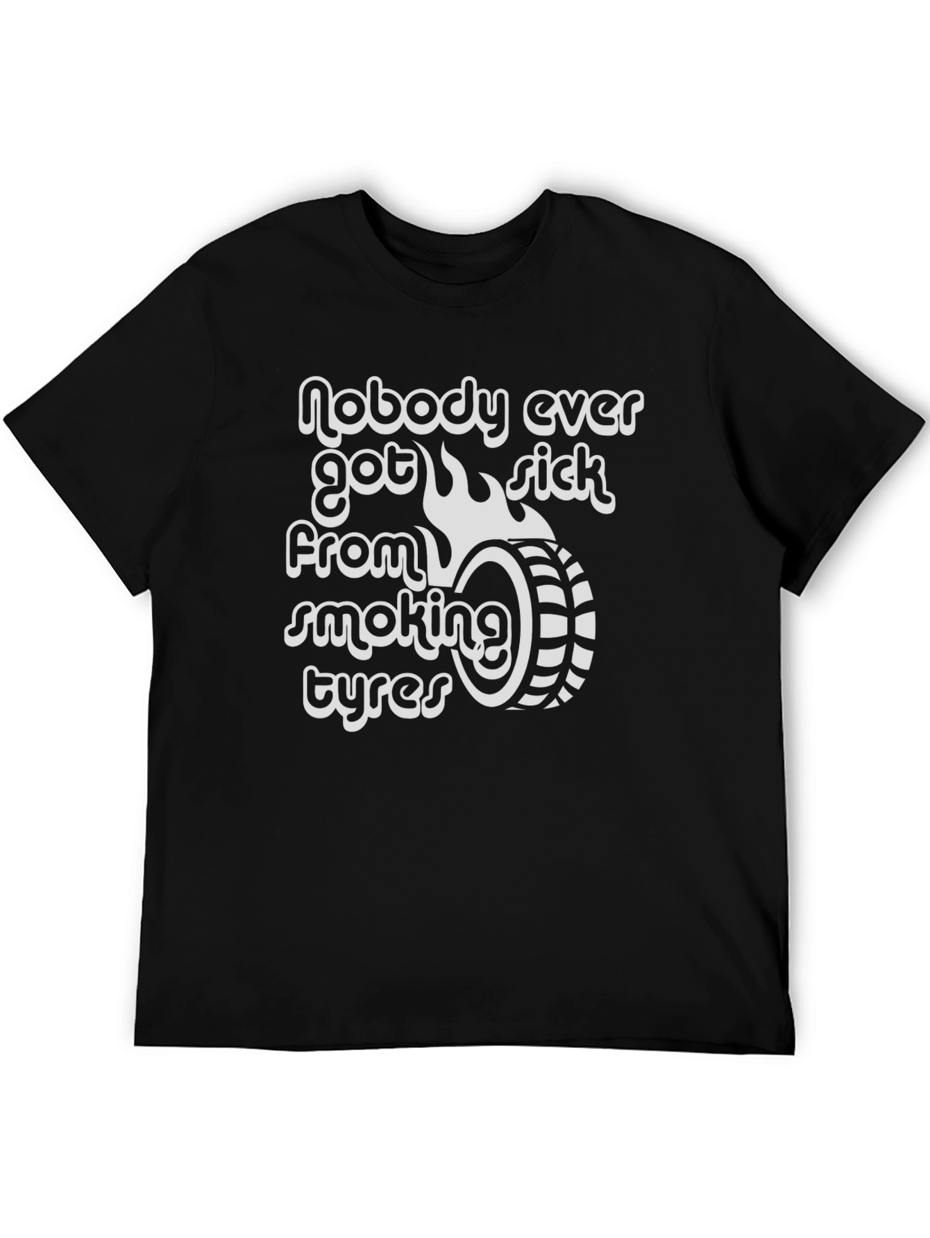 Smoking Tyres T-Shirt - Car Enthusiast Tee