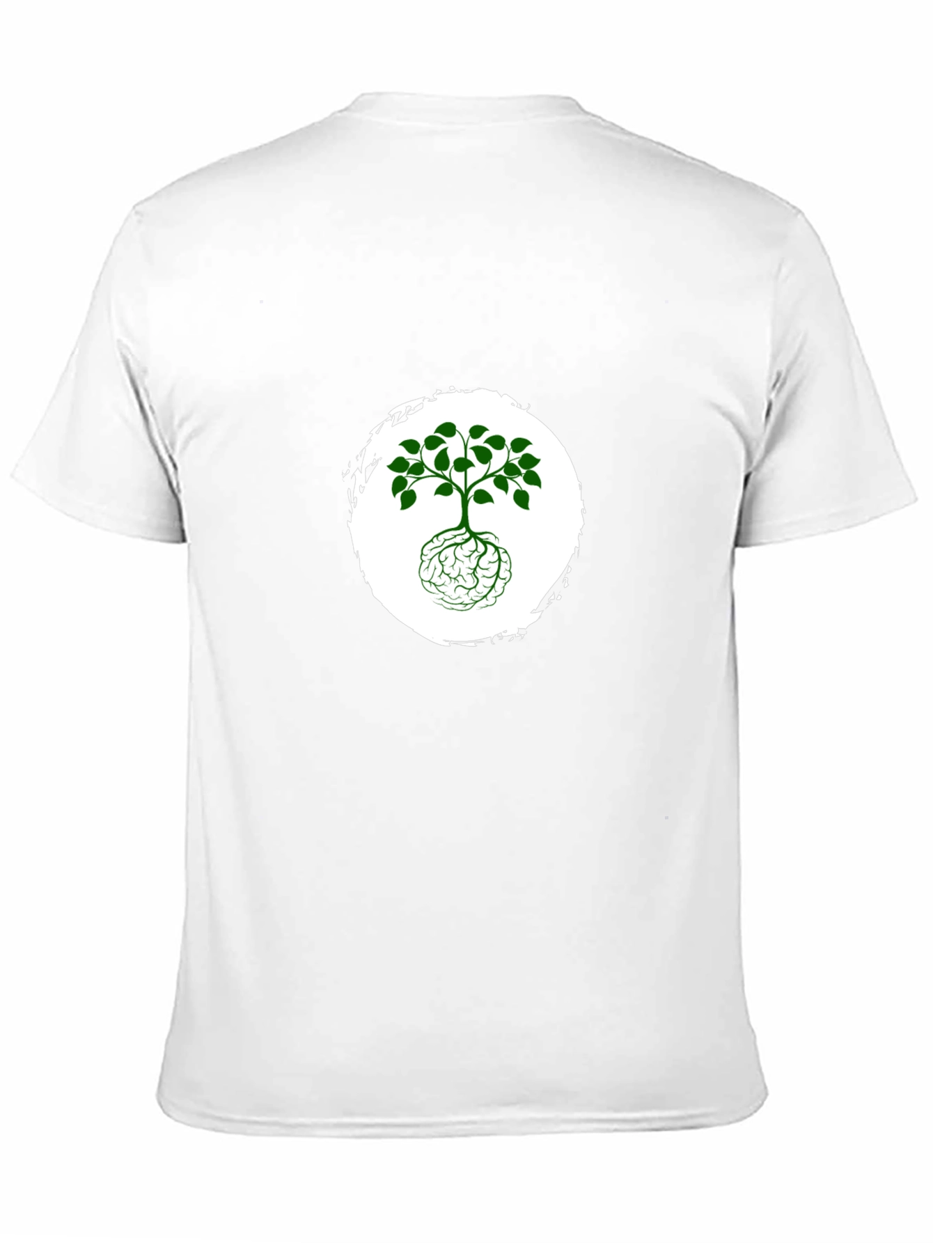 Brain Tree Graphic Black T-Shirt