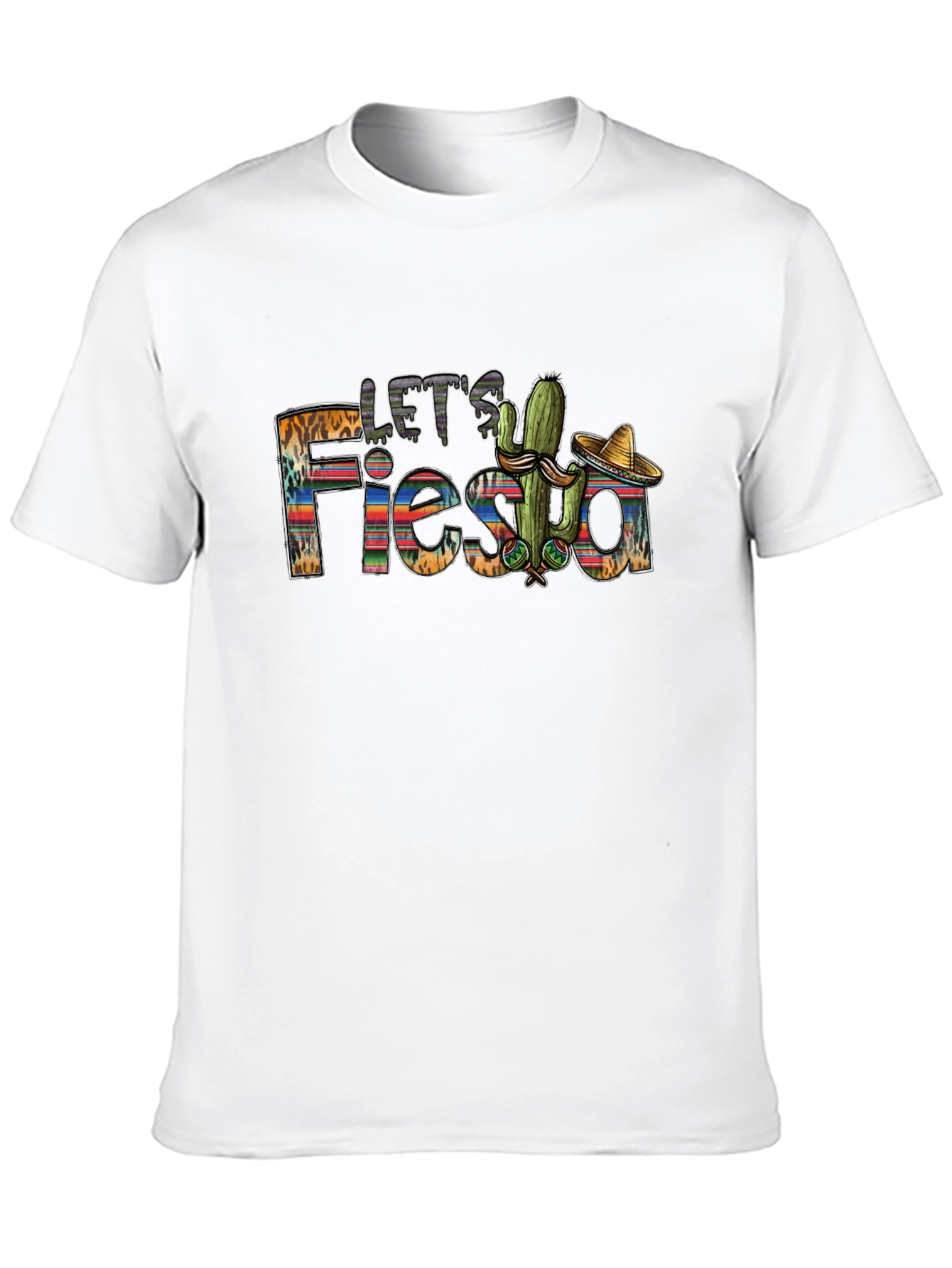 Lets Fiesta Graphic T-Shirt