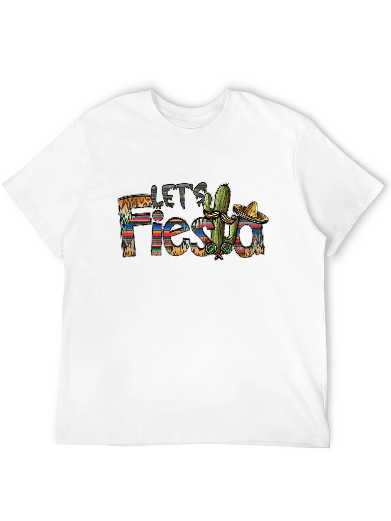 Lets Fiesta Graphic T-Shirt