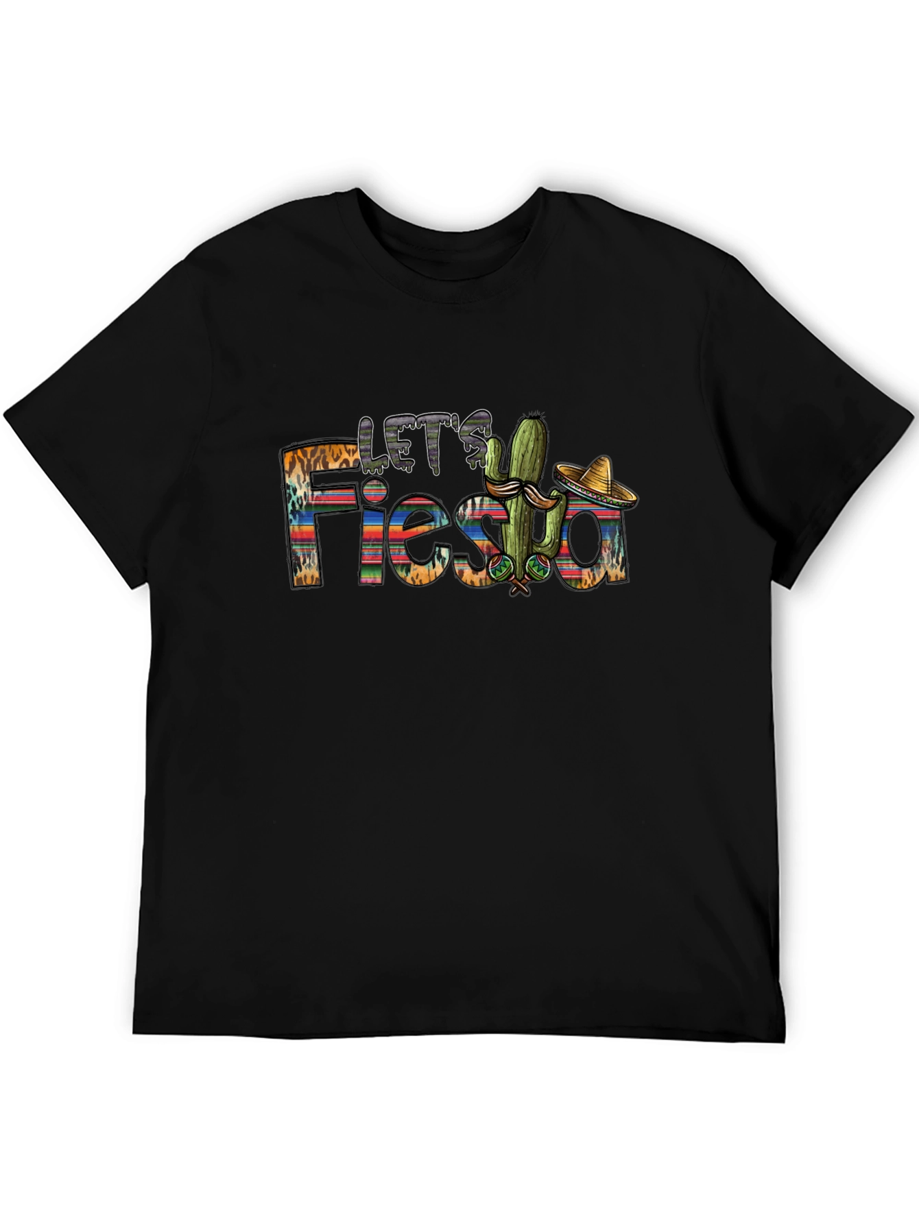 Lets Fiesta Graphic T-Shirt