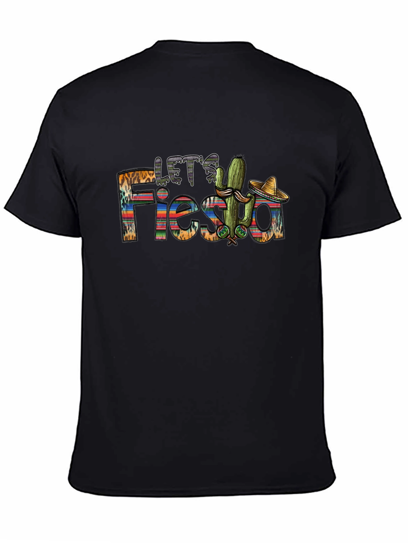 Lets Fiesta Graphic T-Shirt