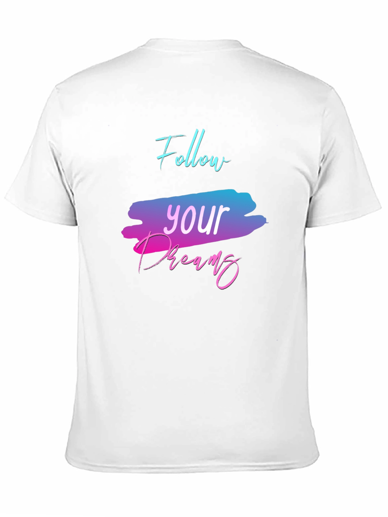 Follow Your Dreams Graphic Tee - Black