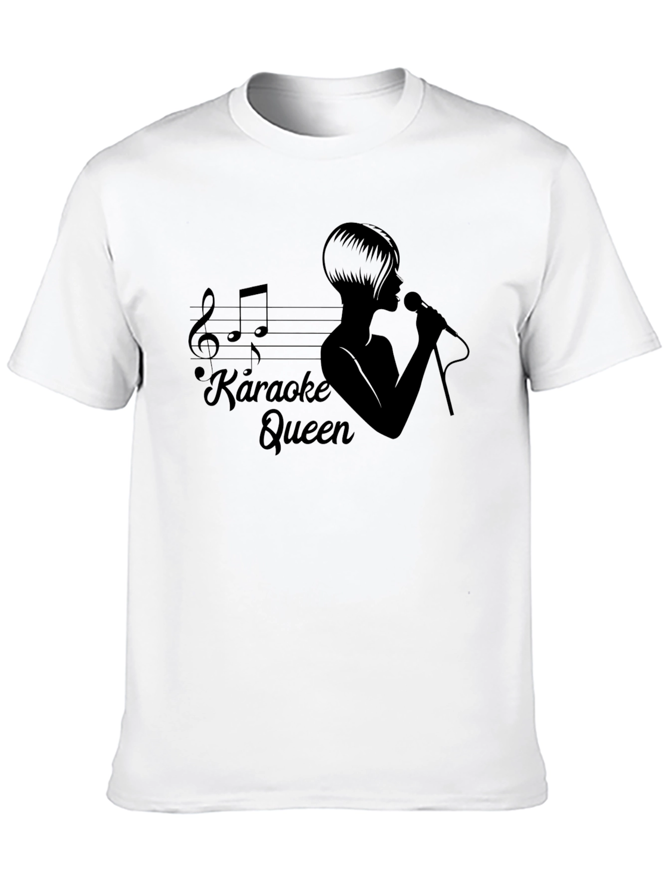 Karaoke Queen T-Shirt - Sing Your Heart Out!