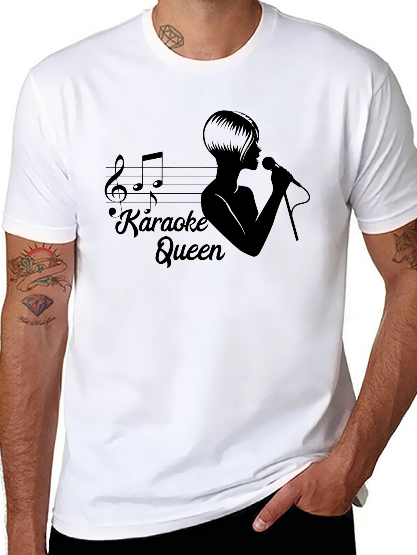 Karaoke Queen T-Shirt - Sing Your Heart Out!