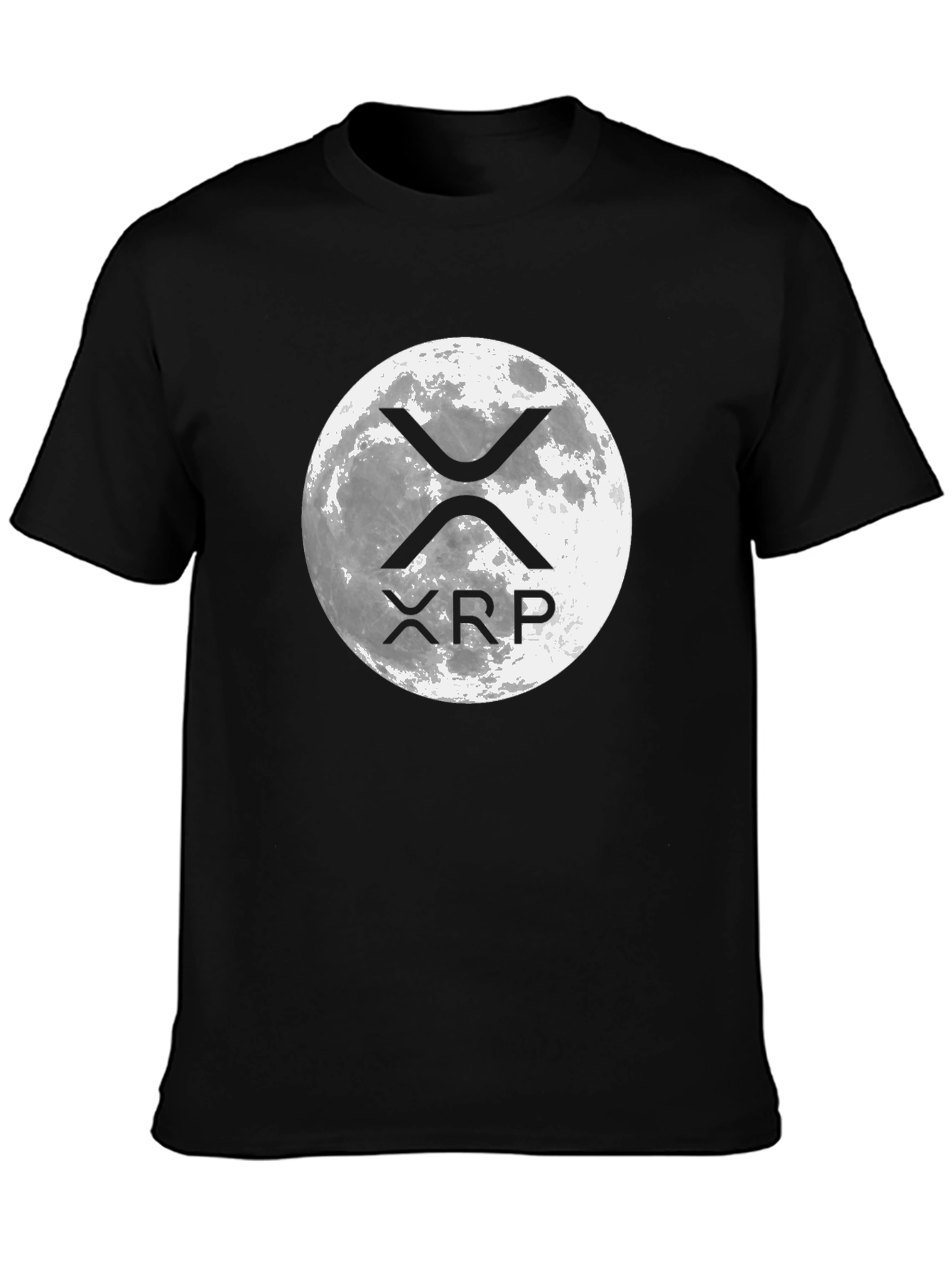 XRP Moon T-Shirt - Crypto HODL Apparel