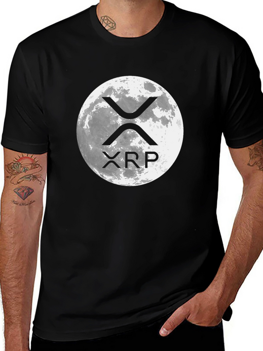 XRP Moon T-Shirt - Crypto HODL Apparel
