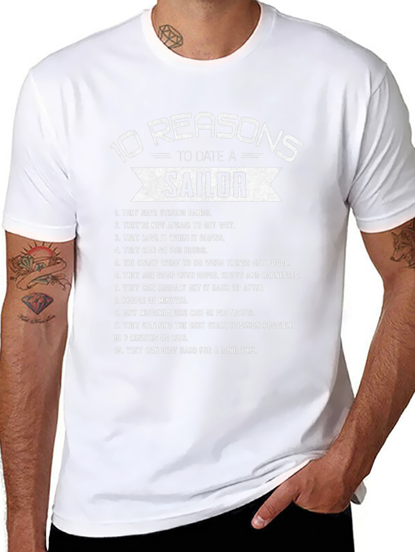 10 Reasons to Date a Sailor Graphic Tee