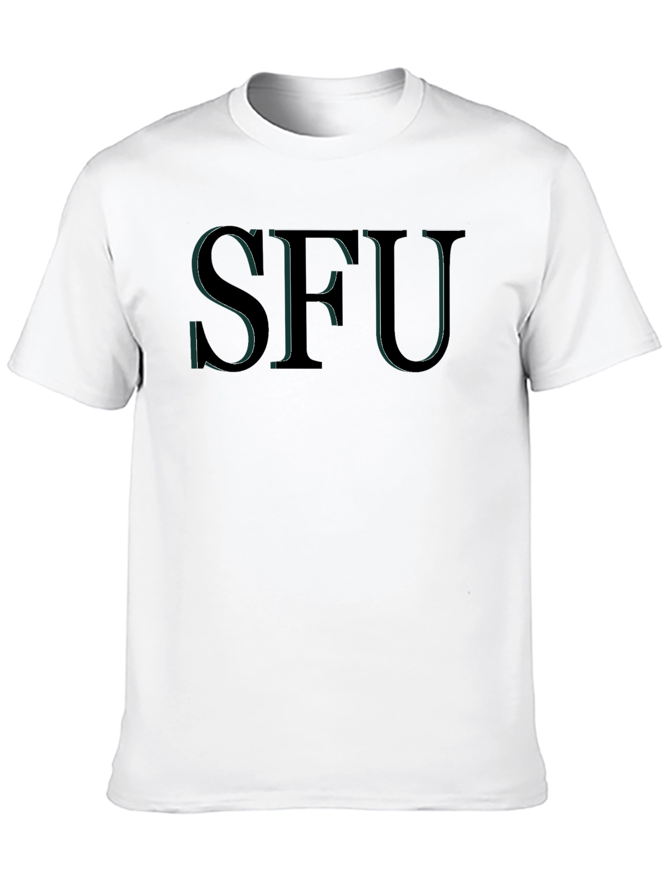 SFU Graphic Tee - Black Cotton