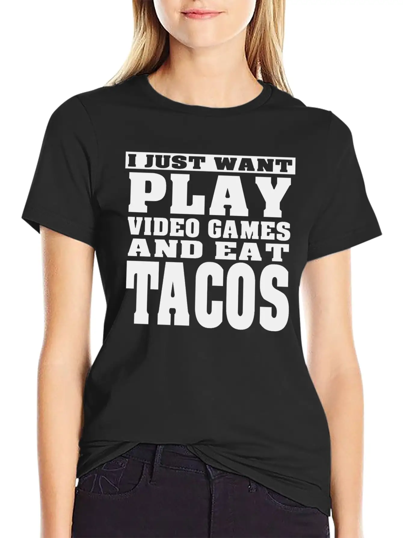 Gaming And Tacos Unisex Casual T-Shirt – Clean Design For Daily Comfort