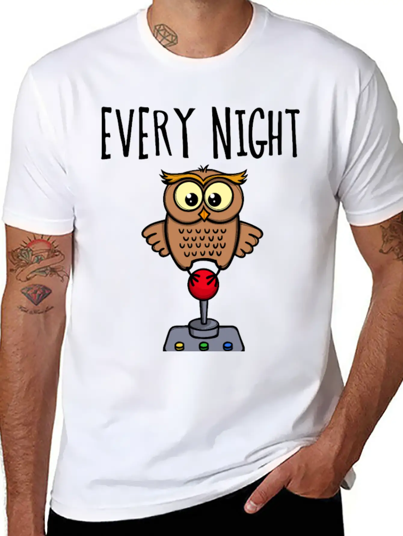 Gaming Joystick Gamer Saying Online Games Unisex Casual T-Shirt – Clean Design For Daily Comfort